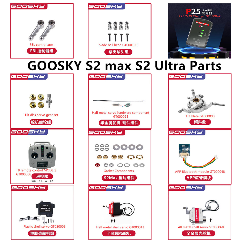 Suku Cadang Helikopter RC GOOS - Rc Helicopter Coaxial ulasan dan harga